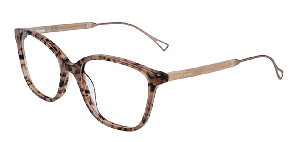 COLE HAAN CH5037 BROWN AUTHENTIC EYEGLASSES FRAMES 53-16-135 NEW NO LENSE
